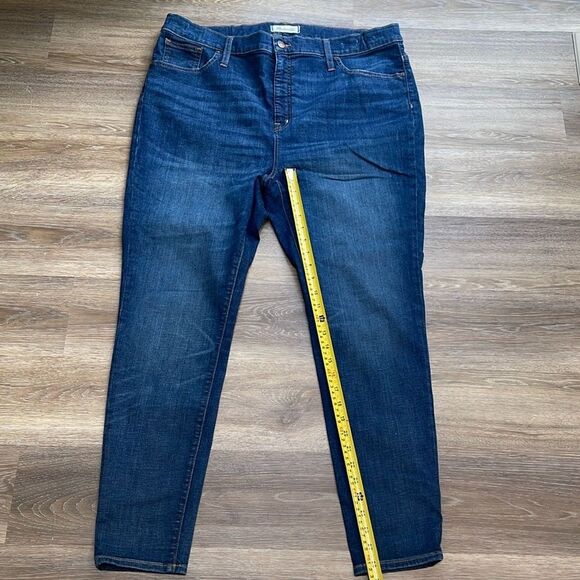 Madewell 10" High Rise Skinny Jeans Sz 35 - Picture 14 of 14